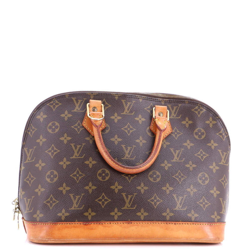 Louis Vuitton PM Vintage Alma Handbag Monogram Canvas